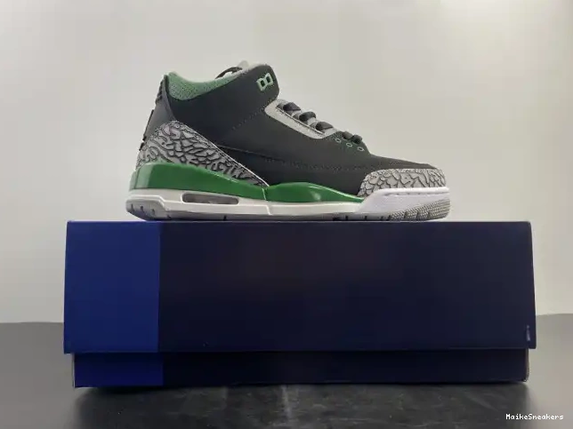 MaikeSneakers 3 CT8532-030 Air Jordan Green Pine 0523